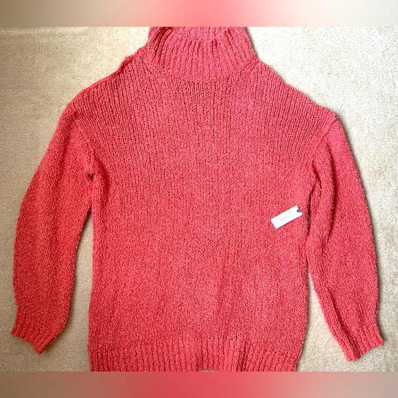 NWT Anthropologie Need-it Oversized Mock Nexk Sweater, Sz XL - Picture 2 of 6